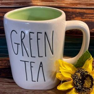 Rae Dunn Green Tea Mug Coffee